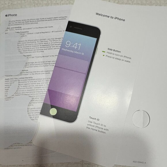 Apple Like New UNLOCKED White SE second generation with all original items boxed - Picture 7 of 7